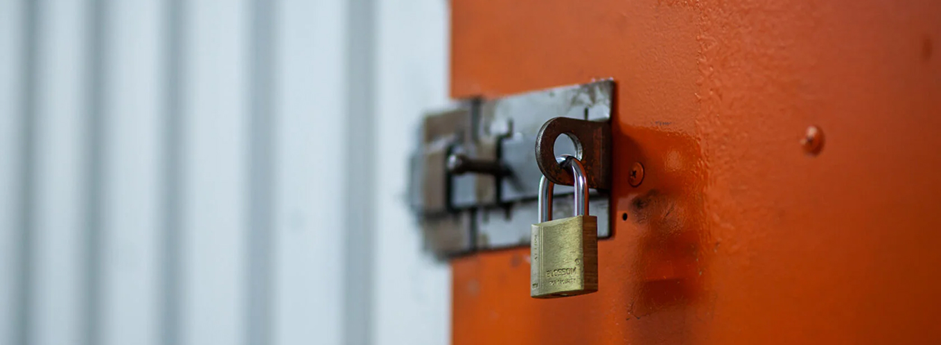 Storage facility entrance